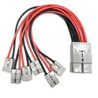 Steckeradapter Erdungsplatte Verbindungskabel Gabelstapler-Ladekabel SG350A Eins zu Sechs