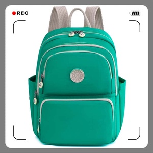 High school <b>backpack</b> Oxford cloth waterproof large capacity simple and lightweight <b>computer</b> bag student <b>backpack</b> - Product Image 4