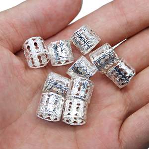 Usine directe outil d'extension de cheveux de <span class=keywords><strong>tresse</strong></span> <span class=keywords><strong>africaine</strong></span> <span class=keywords><strong>anneau</strong></span> de cheveux de <span class=keywords><strong>tresse</strong></span> sale <span class=keywords><strong>avec</strong></span> boucle de cheveux de fer de motif de Tube de fleur en relief creux - Product Image 5