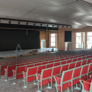 Venta Directa de Fábrica: Silla Moderna de Aluminio con Asiento Acolchado de Cuero para Aula Escolar, <span class=keywords><strong>Sala</strong></span> de Conferencias y Salas de Lectura - Product Image 6