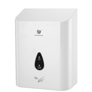 Nouveau design 2026 – Sèche-mains électrique mural pour salle de bain d'hôtel, à jet hygiénique, blanc argenté, avec capteur automatique et séchage rapide - Product Image 2
