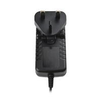Adaptateur secteur mural AC/DC 21,6W 12V 1,8A avec prise interchangeable US EU UK AU, prise DC 5,5*2,1mm, OVP OCP SCP, pour CCTV, LED, humidificateur, CE FCC RoHS OEM