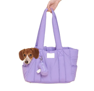 Küçük köpek çanta hafif yavru taşıyıcı moda kadın tote için evcil hayvan çantası küçük yavrular çanta gıda su Poop çanta evcil hayvanlar için - Product Image 1