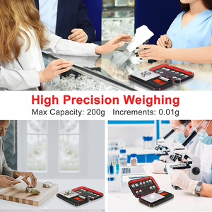 <span class=keywords><strong>Mini</strong></span> Kỹ Thuật Số Quy Mô Mới Nhất 200/0.01G Túi Điện Tử Cân Bằng Pin Powered Cho Đo Thực Phẩm Thuốc Gia Vị Odm Tối đa 200G - Product Image 6