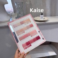 Kaise – Kit de vernis à ongles semi-transparent 20 couleurs – Gel UV rose effet gelée de haute qualité, sans HEMA, sans TPO, non toxique – Vente en gros