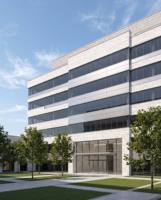 Immeuble de bureaux à structure en acier à plusieurs étages pour les opérations d'entreprise, doté d'une ossature durable et d'une disposition flexible