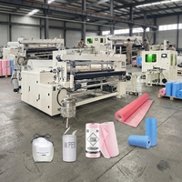 Machine à rembobiner les rouleaux de draps jetables non tissés pour hôpitaux, examens, spas, salons et la fabrication de rouleaux de papier de protection pour lits