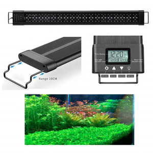 Luces LED superdelgadas <span class=keywords><strong>para</strong></span> <span class=keywords><strong>acuario</strong></span>, lámpara impermeable <span class=keywords><strong>para</strong></span> cultivo de plantas acuáticas de agua dulce, 48W/68W - Product Image 4