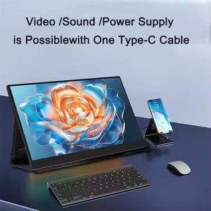 2025 bán chạy nhất 15.0 inch 1920*1080P loa kép HD USB màn hình di động cho Máy Tính Xách Tay PC điện thoại - Product Image 3