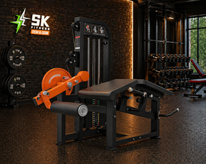 Macchina Combinata SK-Commercial per Estensione e Flessione Gambe, Attrezzatura da Palestra con Pesi Selezionabili per Allenamento di Forza - Product Image 1