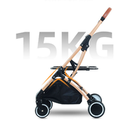 Poussette pour animaux de compagnie à double couche, pliable, 4 roues, 35 kg, chariot pour animaux de compagnie, cadre en aluminium, transporteur pour chiens et chats, OEM