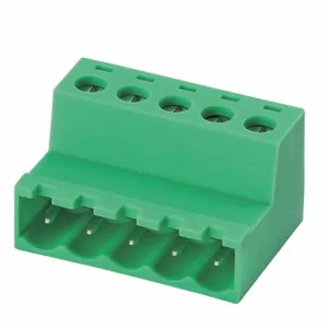 Chinese supplier brass pluggable terminal block pitch 5.08mm replace Degson 2EDGKR-5.08 replace PHOENIX contact, Kefa