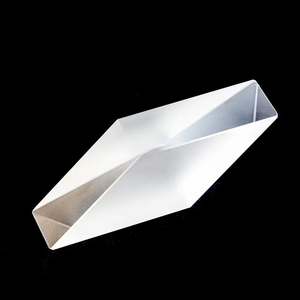 맞춤형 투명 광학 융합 석영 및 기타 결정질 재료 태양광 프리즘 - Product Image 3