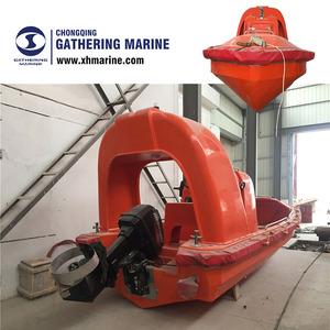 Bote <span class=keywords><strong>de</strong></span> Rescate <span class=keywords><strong>de</strong></span> Alta Velocidad para Múltiples Escenas Acuáticas, Fabricado en Fibra <span class=keywords><strong>de</strong></span> Vidrio - Product Image 3