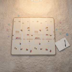 Tapis de jeu pour bébé en mousse IXPE, surface plane, sans bosses, s'adapte parfaitement au sol, <span class=keywords><strong>coussin</strong></span> stable pour les activités quotidiennes des tout-petits en intérieur - Product Image 2