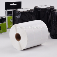 Papel Adhesivo Impermeable para Impresión por Transferencia Térmica, Etiqueta Dymo, OLANTAI