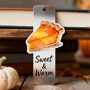 Bán buôn thăng hoa thép không gỉ sành ăn kim loại Tạ Ơn Bookmark tùy chỉnh dễ thương thu hoạch mùa thu bookmark cho những người yêu thích cuốn sách - Product Image 3