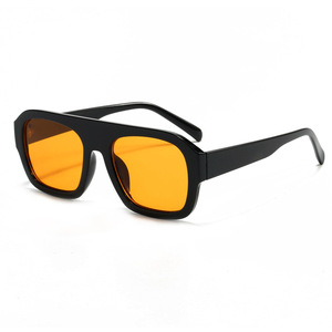 New Design Fashion Good-Looking Men and Women for Travel Travel Color Big <b>Frame</b> Square Sunglasses - Product Image 3