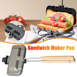 Grille-pain à hot-dogs double face multifonctionnel résistant aux hautes températures pour petit-déjeuner et crêpes – Vente en gros - Product Image 3