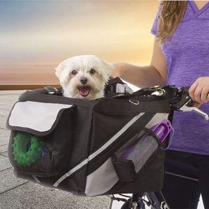 Hot Outdoor Pet Bags <span class=keywords><strong>Vélo</strong></span> Chiens Paniers Chiot Chat Voiture <span class=keywords><strong>Vélo</strong></span> Guidon Avant <span class=keywords><strong>Panier</strong></span> Petit Chat <span class=keywords><strong>Chien</strong></span> Transporteur <span class=keywords><strong>pour</strong></span> Voyage - Product Image 6