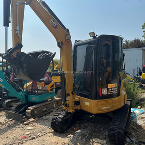 Excavadora hidráulica Cat 303.5E usada en buen estado, excavadora compacta usada barata Caterpillar 303.5E con orugas de goma - Product Image 3