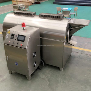 Máy rang đa năng điện gas mới, dùng để rang lạc, cà phê, các loại hạt, mè, thiết yếu cho các tiệm bánh, có động cơ - Product Image 4