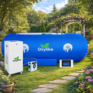 Chambres hyperbares portables à coque souple OLS-L6 1.5ATA de type Oxylike, les plus vendues par l'usine OEM, pour la récupération sportive en centre de fitness - Product Image 2