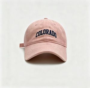Gorra de Béisbol Vintage de Algodón, Bordada, Desgastada, Casual, Ajustable, Estilo Retro, Moda Urbana - Product Image 3