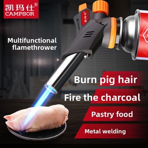 Torcia Multifunzione Portatile <span class=keywords><strong>a</strong></span> <span class=keywords><strong>Gas</strong></span> con Cartuccia <span class=keywords><strong>a</strong></span> Cassetta, Pistola Spray per Bruciare Capelli, Fiamma ad Alta Temperatura, Accenditore - Product Image 2