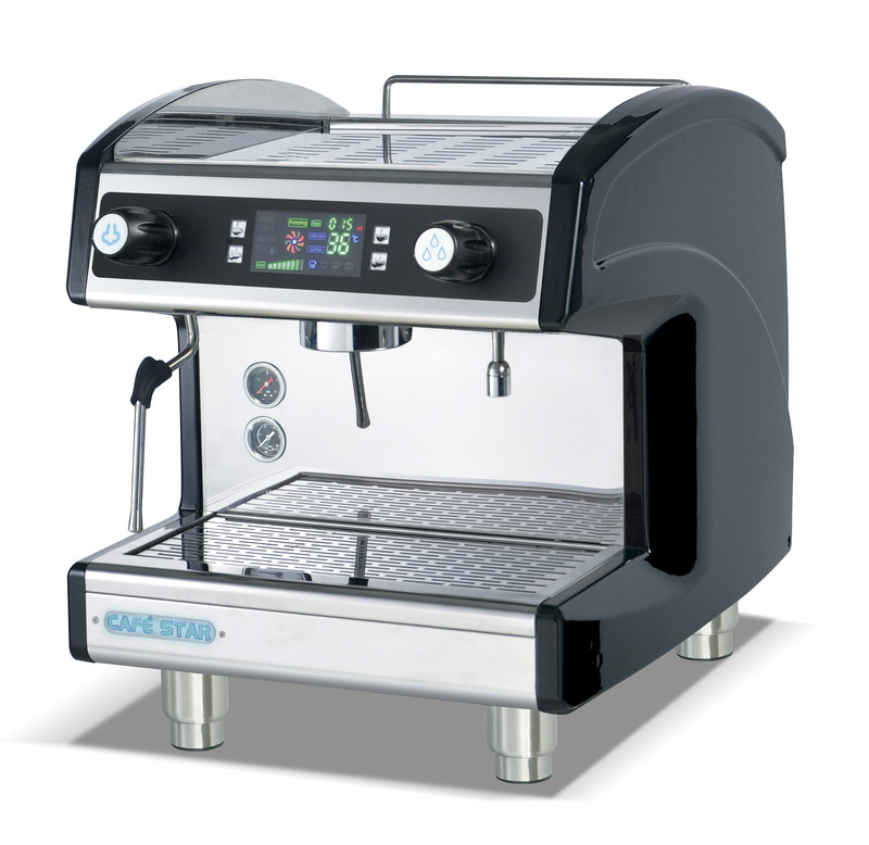 Commercial Stainless Steel Coffee Machine with