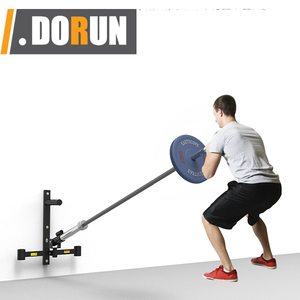 <strong>Weight</strong> Plate <strong>Storage</strong> and <strong>Weight</strong> Wing Bench Press Bar <strong>Storage</strong> Wall-Mounted with T Bar Row Platform Base - Product Image 2