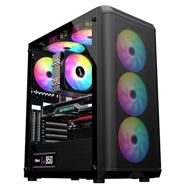 Gaming System Unit 27 Inch Desktop Case Computer Gaming Core I7 I9 Desktop Pc Computer