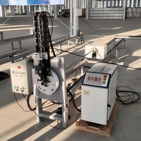 Mini machine de découpe laser fibre CNC 2000W pour tubes métalliques avec refroidissement par eau, haute précision, facile à utiliser pour tubes carrés