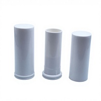 Tube de stylo torsadé blanc personnalisable pour poudre cosmétique, contouring et illuminateur, 4g, 6g, 15g