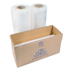 Industrial Stretch Wrap Strength Extra fim Clear Cling Plastic Pallet Supplies 20"*90gauge