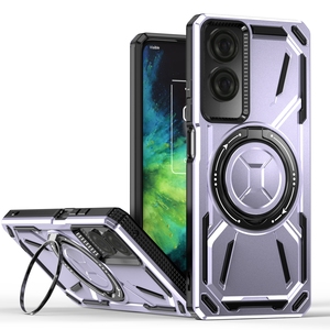Custodia per telefono antiurto ibrida rinforzata con anello magnetico e design alla moda per <span class=keywords><strong>TCL</strong></span> 50 <span class=keywords><strong>SE</strong></span> 4G - Product Image 1
