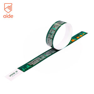 워터 파크를위한 사용자 정의 직접 열 팔찌 티켓 팔찌 열 방수 콘서트 축제 열 종이 팔찌 - Product Image 6