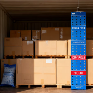 Hocheffizientes Container-Trockenmittel 1KG Verpackung Fracht Langstrecken-Seefracht Trockenstange Trockenbeutel Calciumchlorid-Gel Trockenmittel - Product Image 2