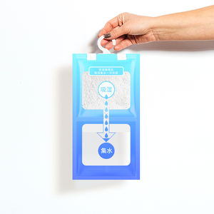 Cintre parfait intérieur garde-robe absorbeur d'humidité sacs 100% anti-fuite arrêt humidité dissolvant absorbant 500ML - Product Image 5