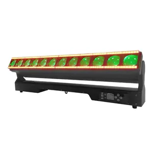 New Arrival 12*40w RGBW Bar Zoom Pixel LED DMX512 /RDM Lights With Beam Wash Effect For DJ Disco Stage Lighting Equipment