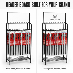 <span class=keywords><strong>SOGOOD</strong></span> Wholesale Factory 4s Car Accessories Shop Metal Stand Blade Windshield Wiper Display Rack for Hanging - Product Image 3