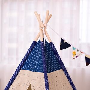 Tentes jouets <span class=keywords><strong>tipi</strong></span> Camping tente extérieure <span class=keywords><strong>adulte</strong></span> <span class=keywords><strong>tipi</strong></span> Canop <span class=keywords><strong>intérieur</strong></span> blanc bleu jouer enfants <span class=keywords><strong>tipi</strong></span> tente - Product Image 4