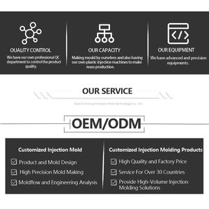 Moldeo de repuesto de plástico automático de precisión, pieza de máquina de moldeo de parachoques de coche, molde de inyección de automóvil - Product Image 6