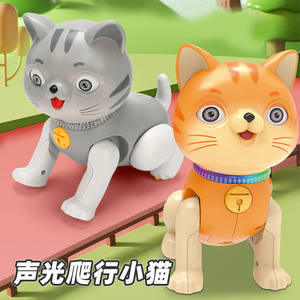 Juguetes de Animales Bailarines Eléctricos a Pilas al por Mayor EPT, Juguetes Educativos de Gato de Plástico con Luces y Música para Niños - Product Image 1