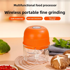 Hachoir à ail électrique, mini robot culinaire, mixeur, moulin, rechargeable USB Type C, portable, sans fil, pour viande, gingembre, piment, cuisine - Product Image 4