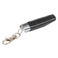 Télécommande universelle 433MHz 4 canaux pour ouvre-porte de garage Duplicateur ABS Clone Clonage Code Clé de voiture Télécommande