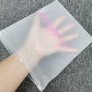 Custom Resealable Zipper Bag <strong>Polybag</strong> ,custom Printed Plastic,hot Sales and High Quality Underwear Bag - Product Image 4