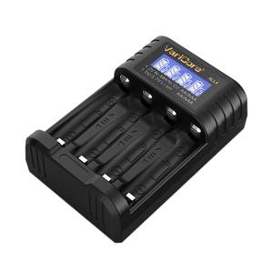 VariCore 高速 LCD All4 充電器 4 スロット AA/AAA 充電器 <span class=keywords><strong>1.2V</strong></span> <span class=keywords><strong>Ni</strong></span>-MH 1.5V/3.7V リチウムイオン充電式用 - Product Image 6