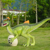 Estatua de Mascota de Dibujos Animados Pintada a Medida, de Fibra de Vidrio, Impermeable, Personaje Adorable para Centros Comerciales, Parques Infantiles y Decoración Exterior