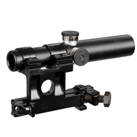 SVT-40 tactique chasse portée HD Sports de plein air vue SFP lumière rouge optique loupe forte antichoc 3.5X